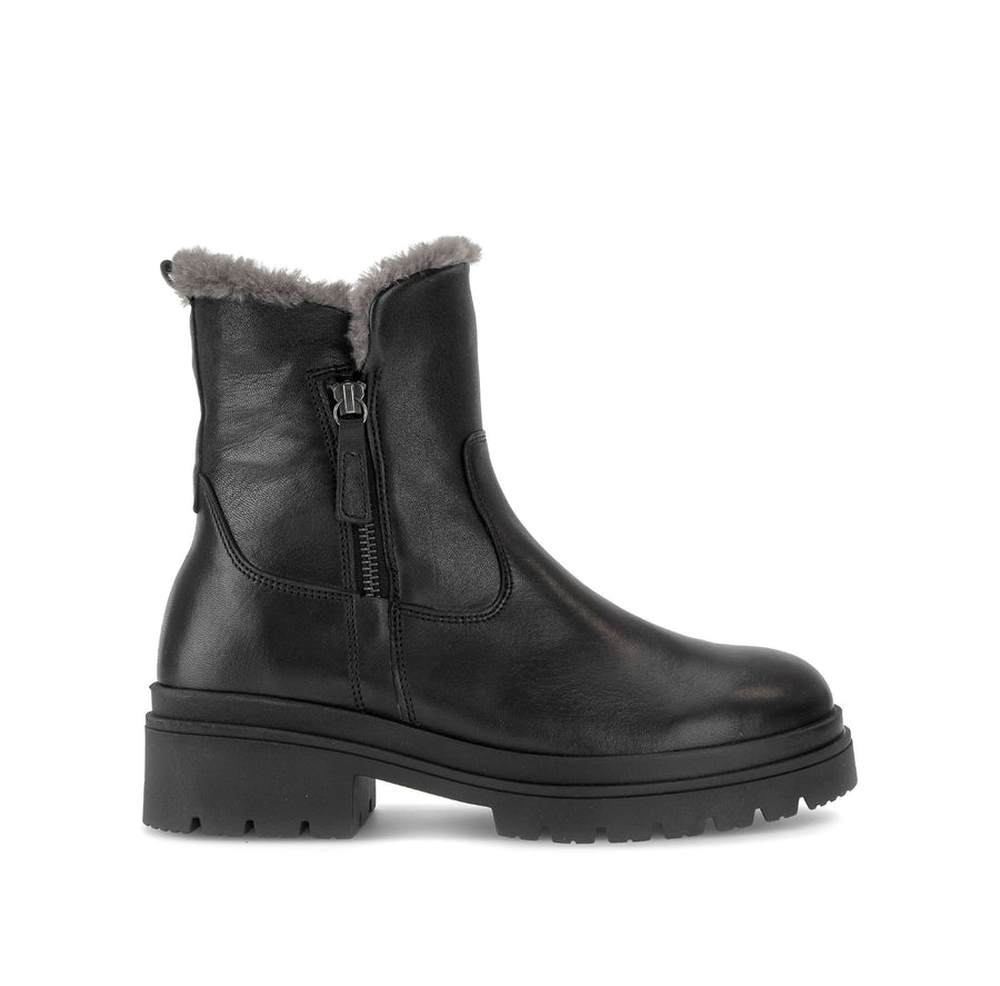 Gabor 8068.03.001 DANBURY Wide fit Black Chunky Boots