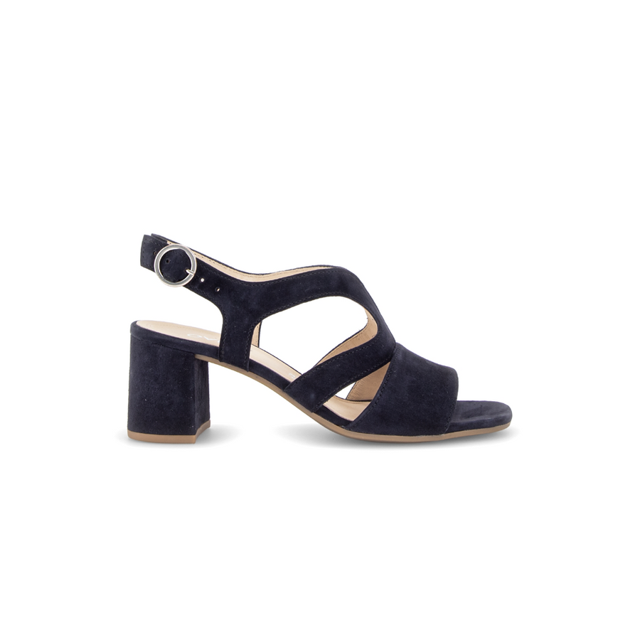 Gabor Adventure 81.713.16 Dark Blue Suede Sandals