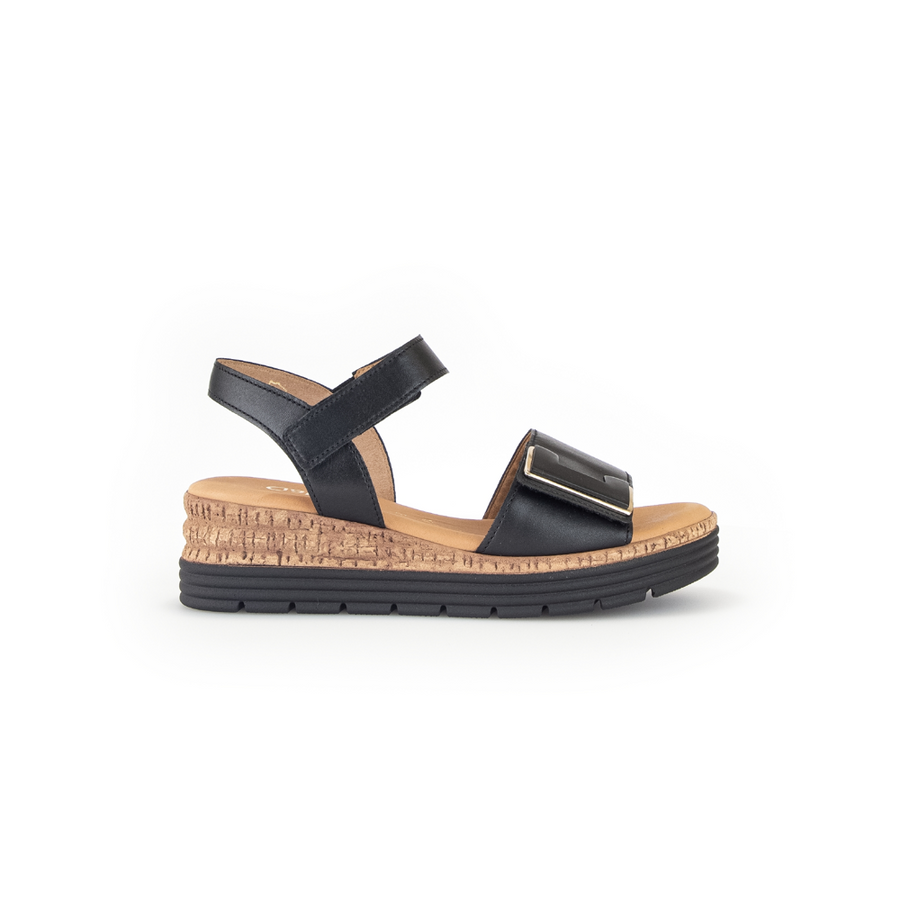 Gabor Shout 82.700.57 Black Sandals