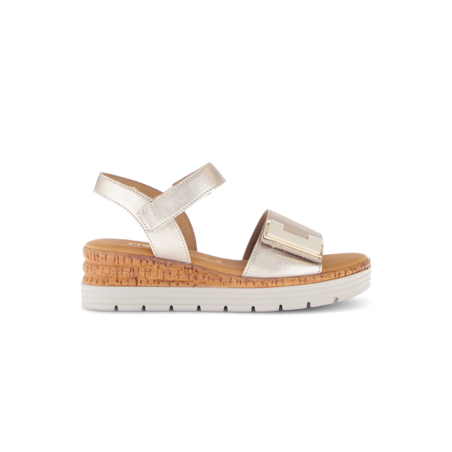 Gabor Shout 82.700.82 Puder Metallic Sandals