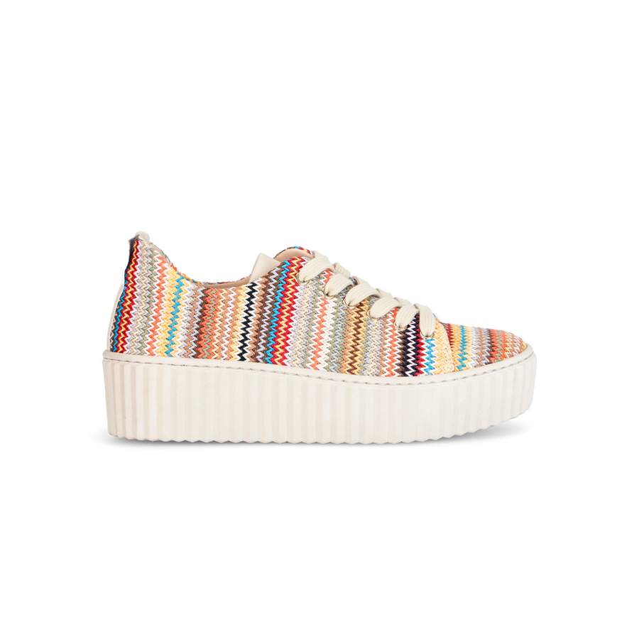 Gabor Daria 83.205.40 Multicolour Raffia Chunky Sneakers