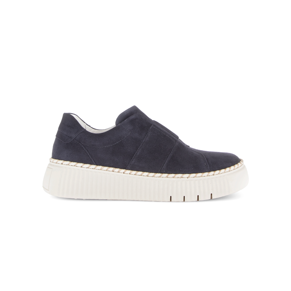 Gabor Satyr 83.242.16 Dark Blue Suede Chunky Sneakers