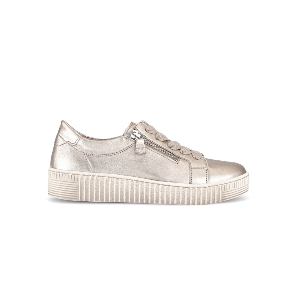 Gabor Wisdom 83.334.62 Puder Metallic Double Zip Sneakers