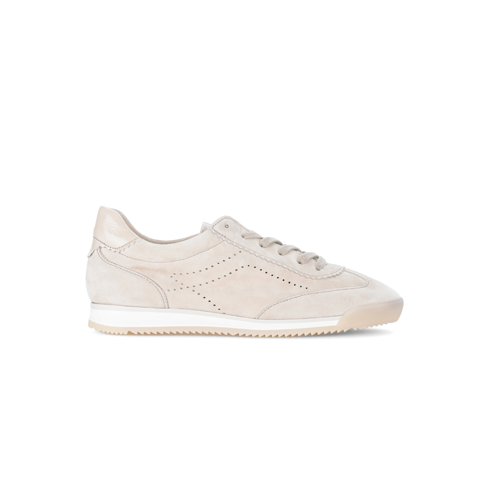 Gabor Novice 83.432.12 Cream Patent Wide Fit Sneakers