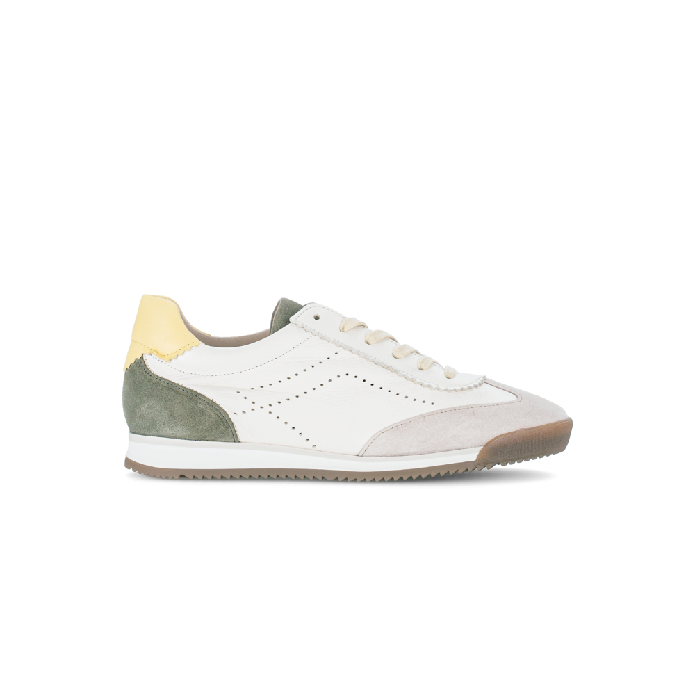 Gabor Novice 83.432.14 White/Pastel Wide Fit Sneakers