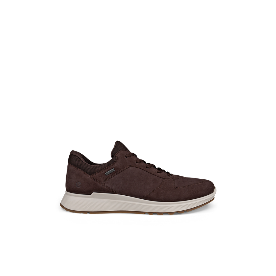Ecco 835304-02178 Exostride M Low Goretex Waterproof Mocha Casual Sneakers