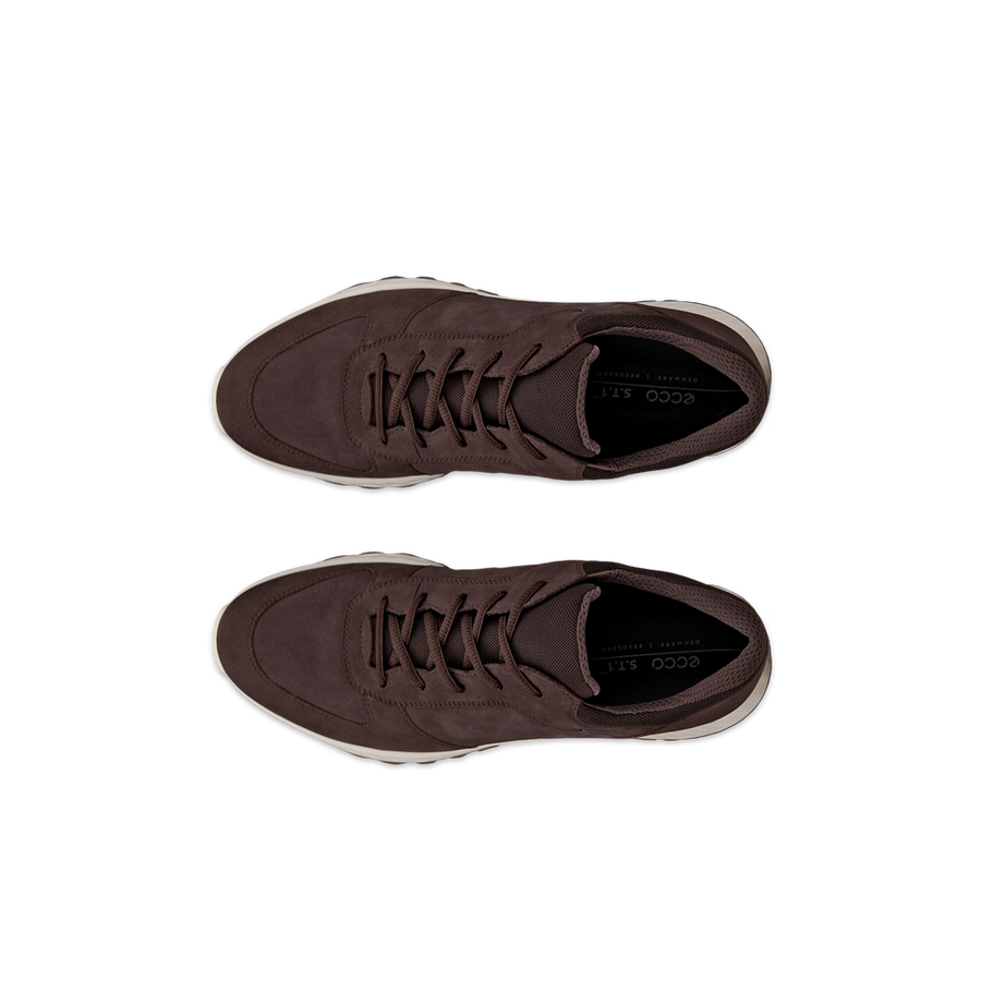 Ecco 835304-02178 Exostride M Low Goretex Waterproof Mocha Casual Sneakers