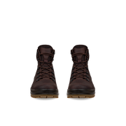 Ecco 838184-02072 Rugged Track Waterproof Lace Coffee Walking Boots