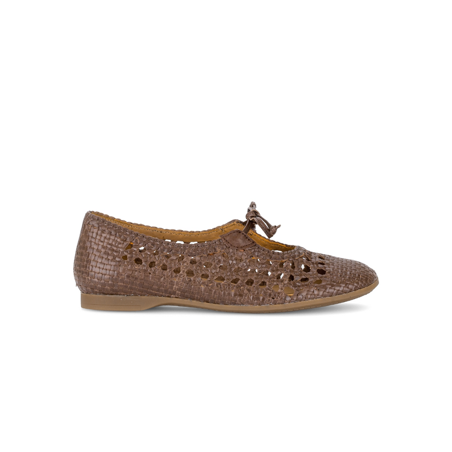 Gabor Inga 84.158.28 Coffee Weave Flats