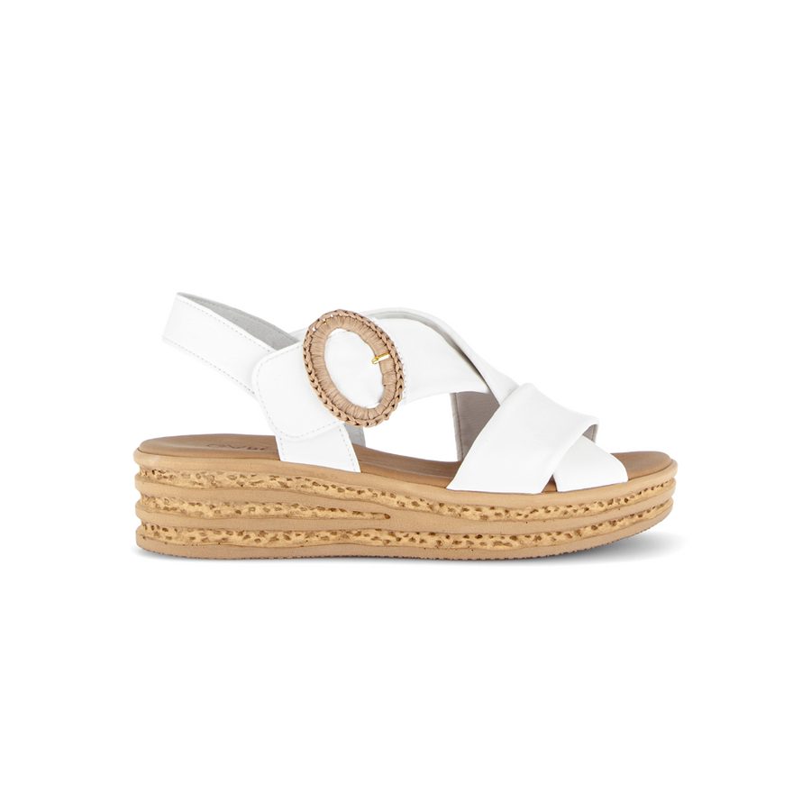 Gabor Auckland 84.556.20 Latte Wedge Sandals