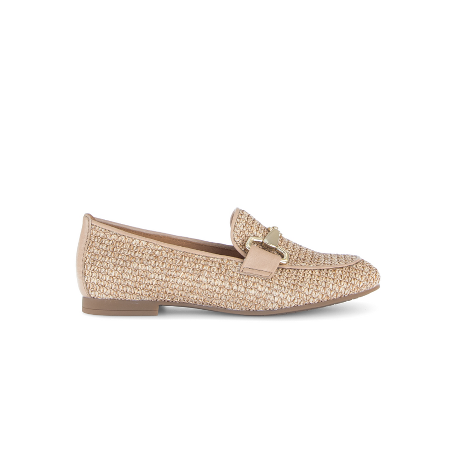 Gabor Vamp 85.214.44 Sand Raffia Loafer