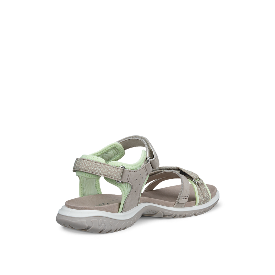 Ecco 853303-61547 Offroad Roam W Lea Tex Pure Cashmere / Lime Walking Sandals