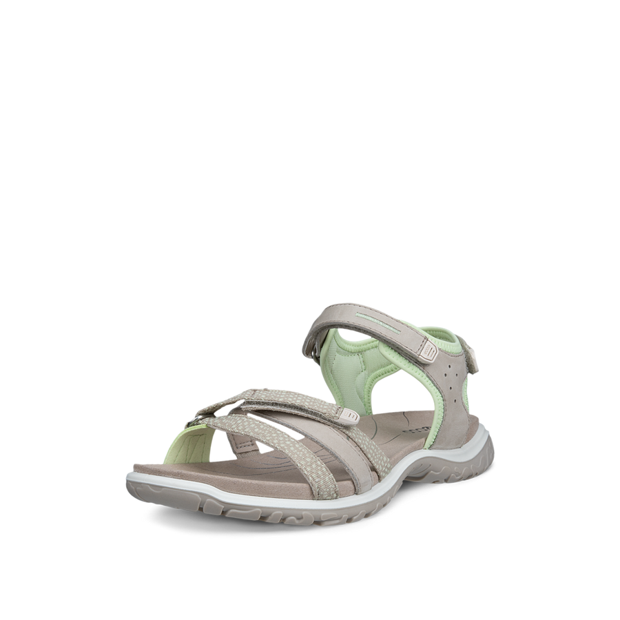 Ecco 853303-61547 Offroad Roam W Lea Tex Pure Cashmere / Lime Walking Sandals