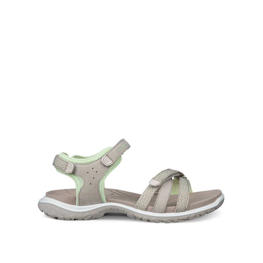 Ecco 853303-61547 Offroad Roam W Lea Tex Pure Cashmere / Lime Walking Sandals