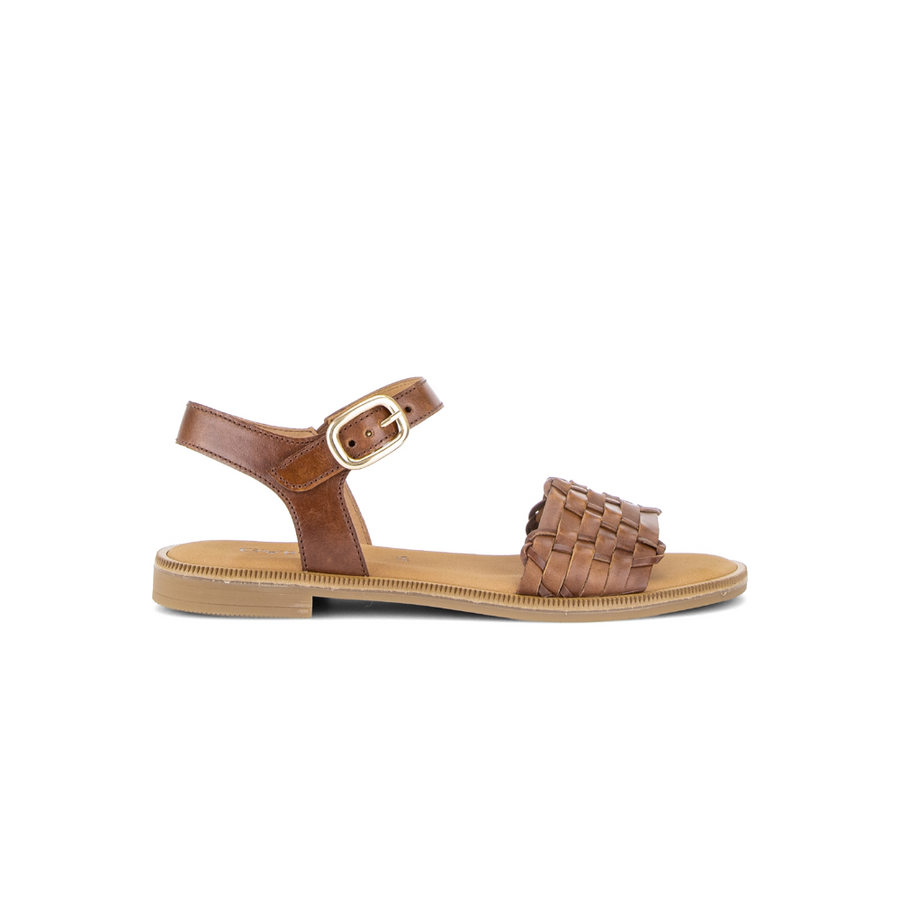 Gabor Pansy 85.514.24 Camel Leather Sandals G Fit