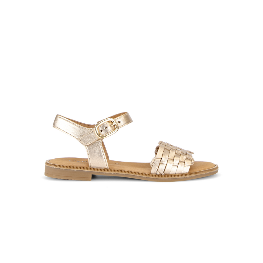 Gabor Pansy 85.514.62 Champagne Leather Sandals G FIt