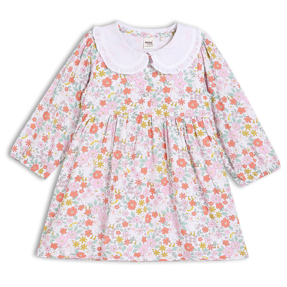 Mini Cuddles Girls Multi 2 Piece Dress