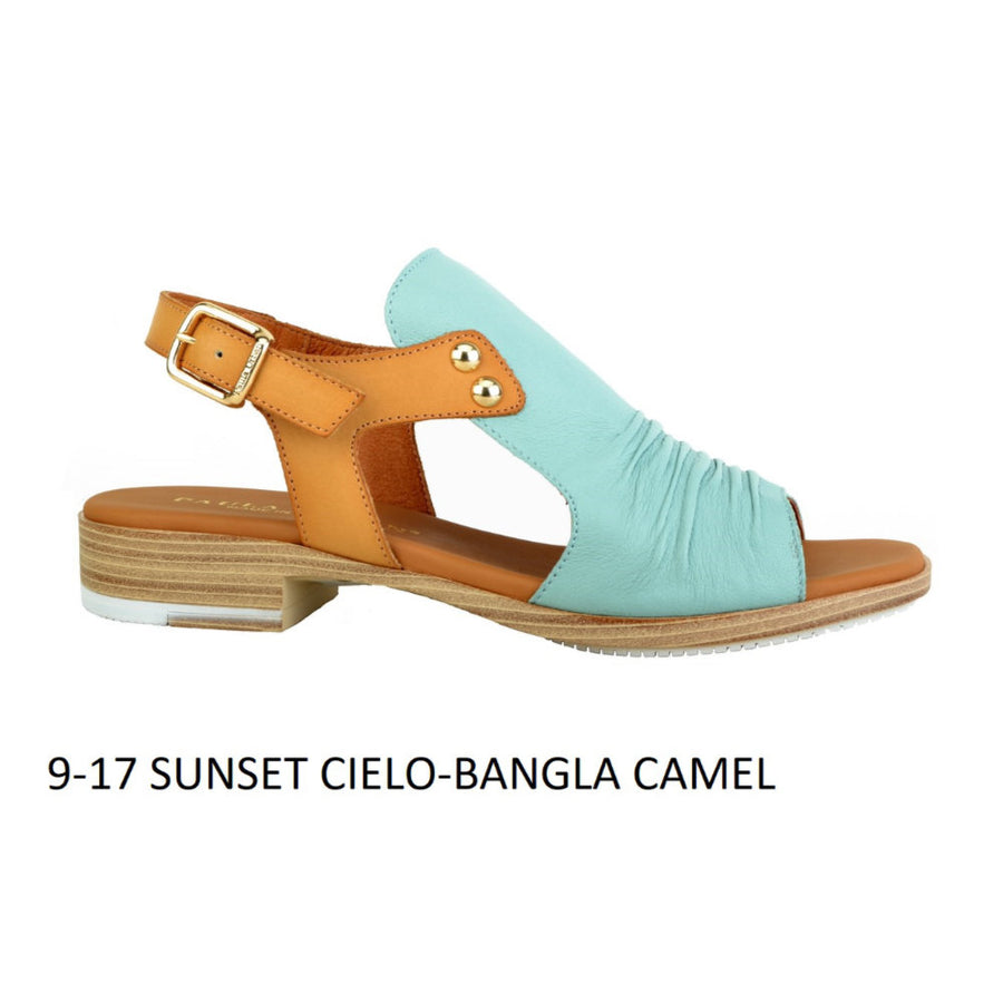 Paula Urban 9-17 Sunset Blue Sandals