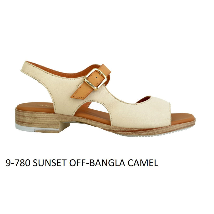 Paula Urban 9-780 Sunset Cream Sandals