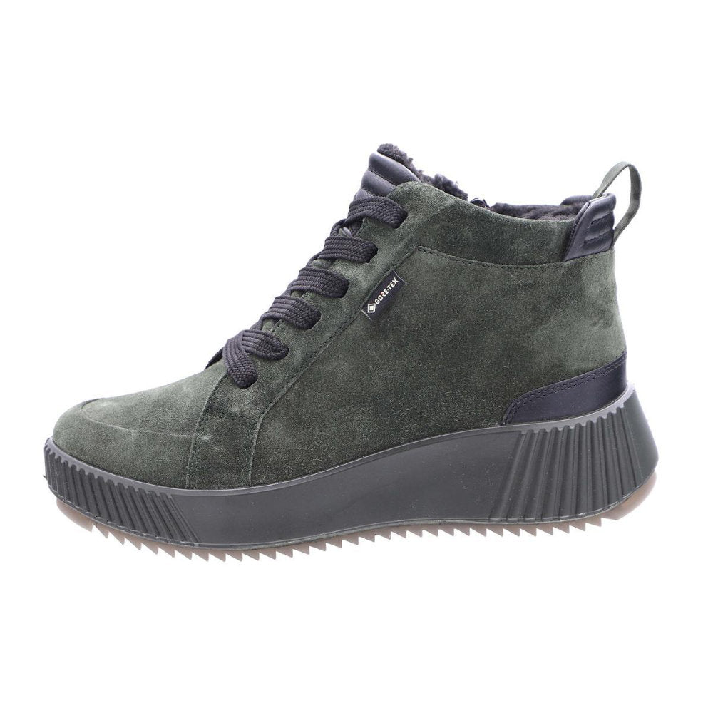 Ara 1226908-6 Wide Fit Waterproof Green Boots