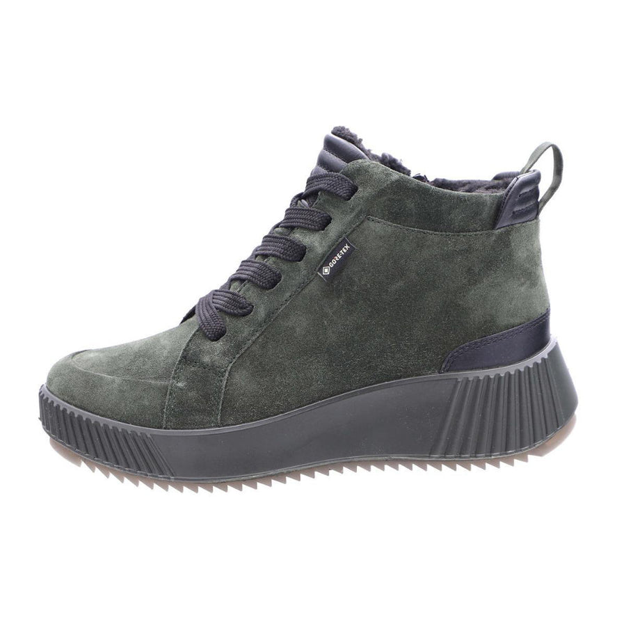 Ara 1226908-6 Wide Fit Waterproof Green Boots