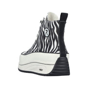 Rieker 90010-80 Zebra Print Hi Top Boot