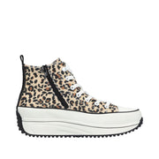 Rieker 90010-91 Animal Print Hi Top Boot