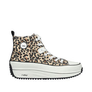 Rieker 90010-91 Animal Print Hi Top Boot