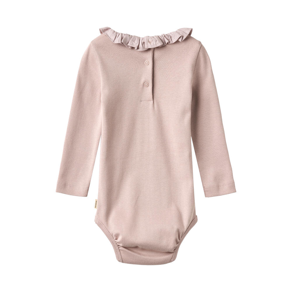 Wheat 9175-010-GOTS Body L/S Ena 1354 Soft Lilac