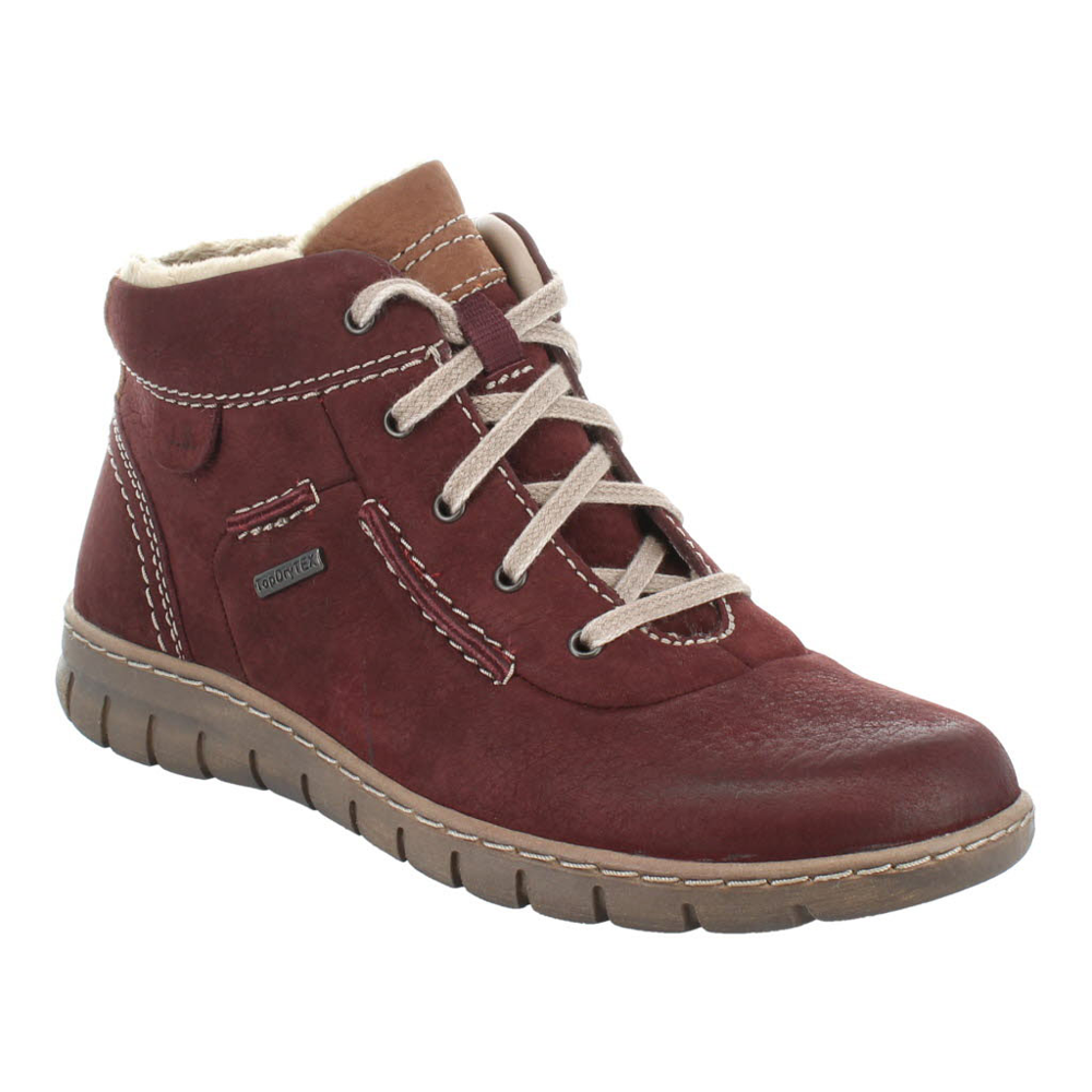 Josef Seibel Waterproof Steffi 53 Bordeaux Boots