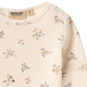 Wheat 9320-780 RWS Wool Jumpsuit Haven 3130 Eggshell Flowers