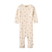 Wheat 9320-780 RWS Wool Jumpsuit Haven 3130 Eggshell Flowers