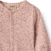 Wheat 9325-178a-GOTS Jumpsuit L/S Felizia 9898 Dime Rose Small Flowers