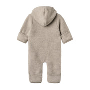 Wheat Wool Fleece Suit Ata - 3204 Khaki Melange