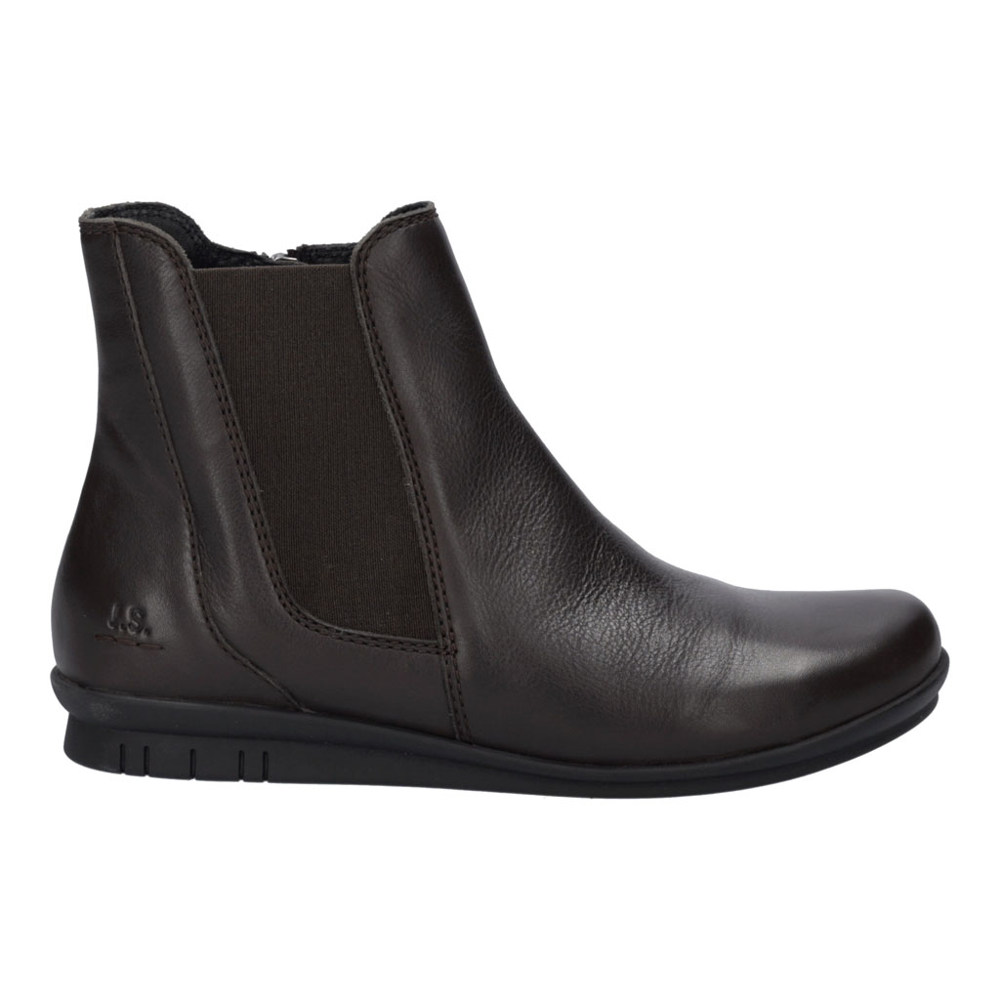 Josef Seibel Violet 05 Chocolate Leather Wide Boots