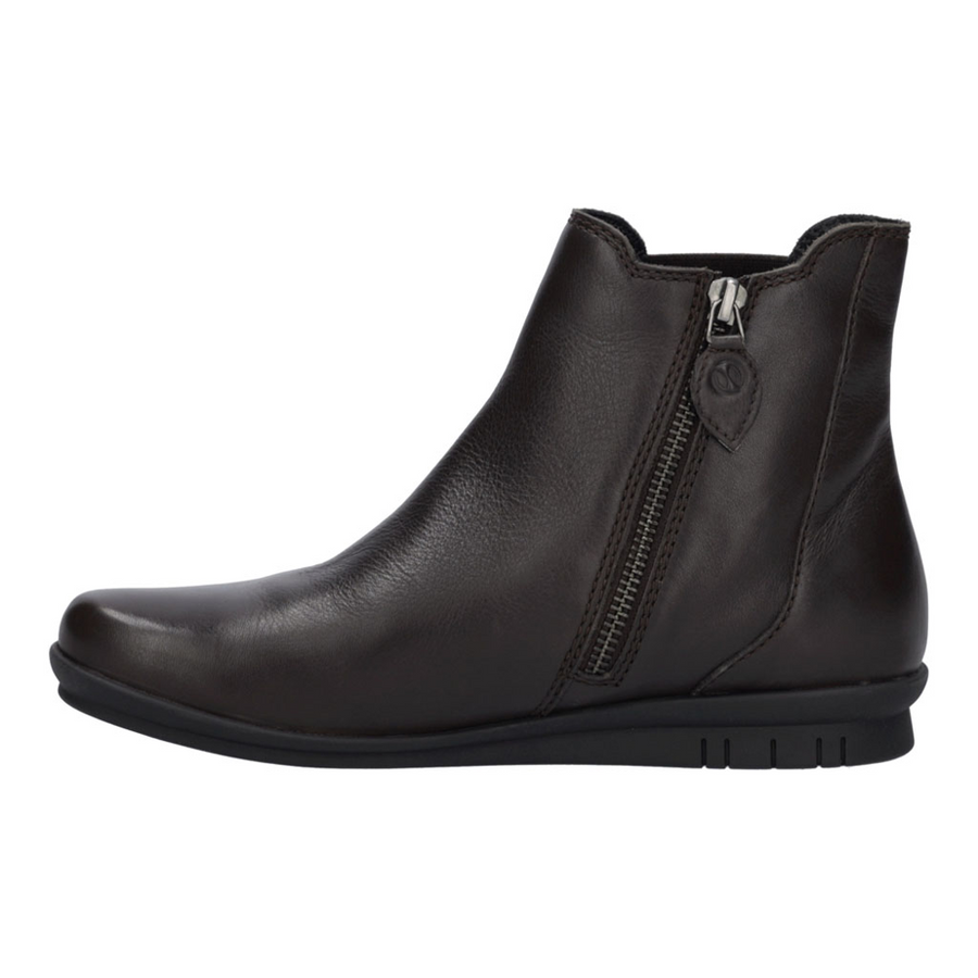 Josef Seibel Violet 05 Chocolate Leather Wide Boots