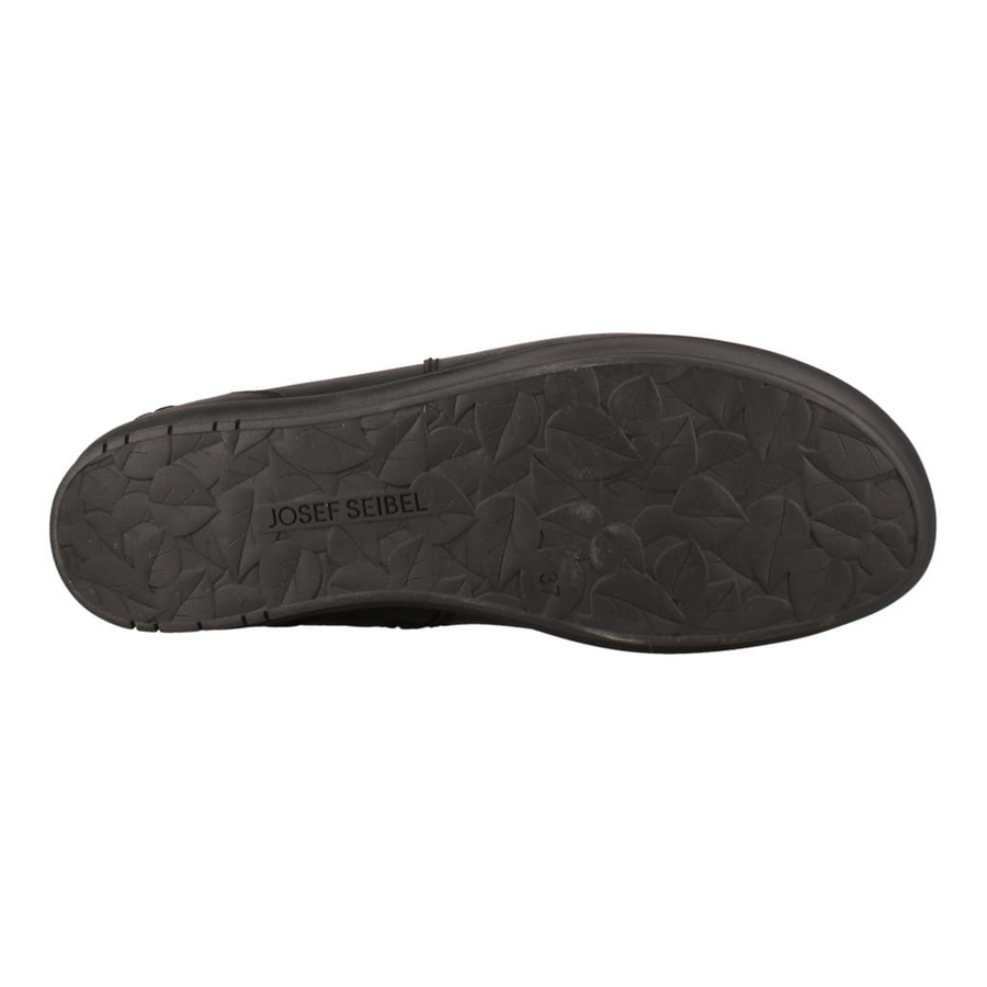 Josef Seibel Violet 05 Black Leather Wide Boots