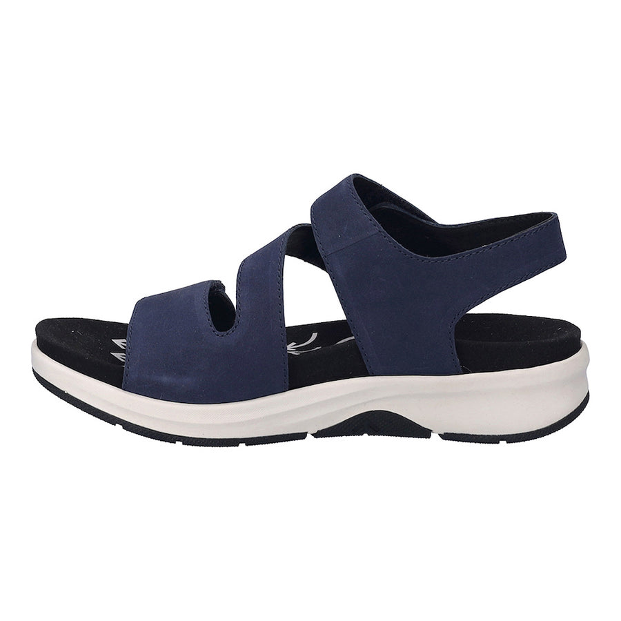 Josef Seibel Estelle 03 Navy Microfiber Sandals