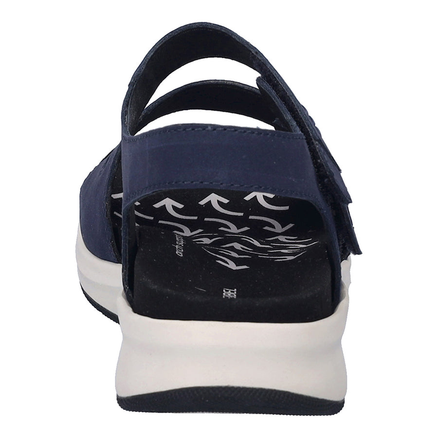 Josef Seibel Estelle 03 Navy Microfiber Sandals