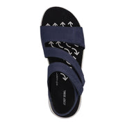 Josef Seibel Estelle 03 Navy Microfiber Sandals