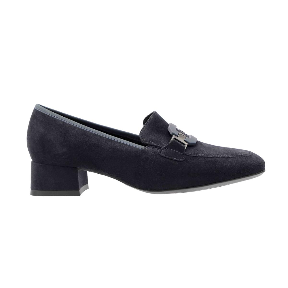 Ara 1220432-02 Blue Suede Wide Fit Trouser Shoes