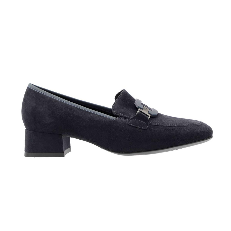 Ara 1220432-02 Blue Suede Wide Fit Trouser Shoes