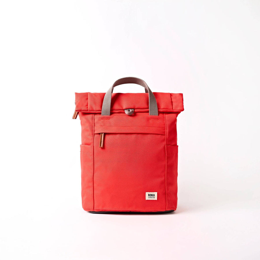 Roka Finchley Backpack in Scarlet Canvas
