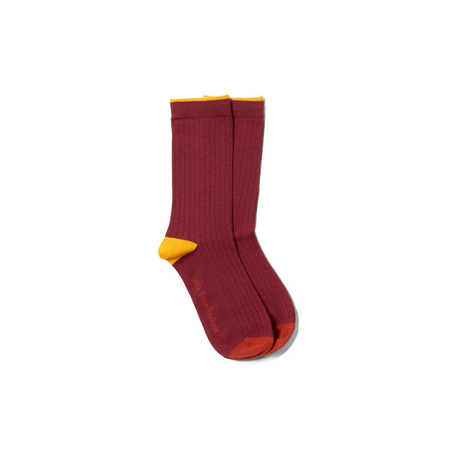 Little Green Radicals Golden Leaves Ankle Socks 5 Pack Multi