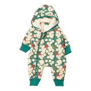 Little Green Radicals Hedgerow Sherpa Lined Snowsuit Blue