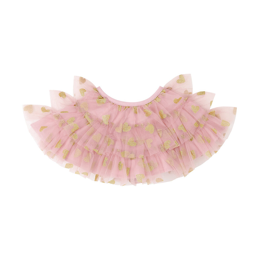 Bob and Blossom Cape CA39 Vintage Pink with Gold Hearts