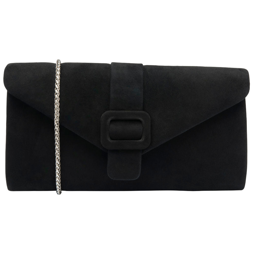 Lotus Aletta Black Suede Bag