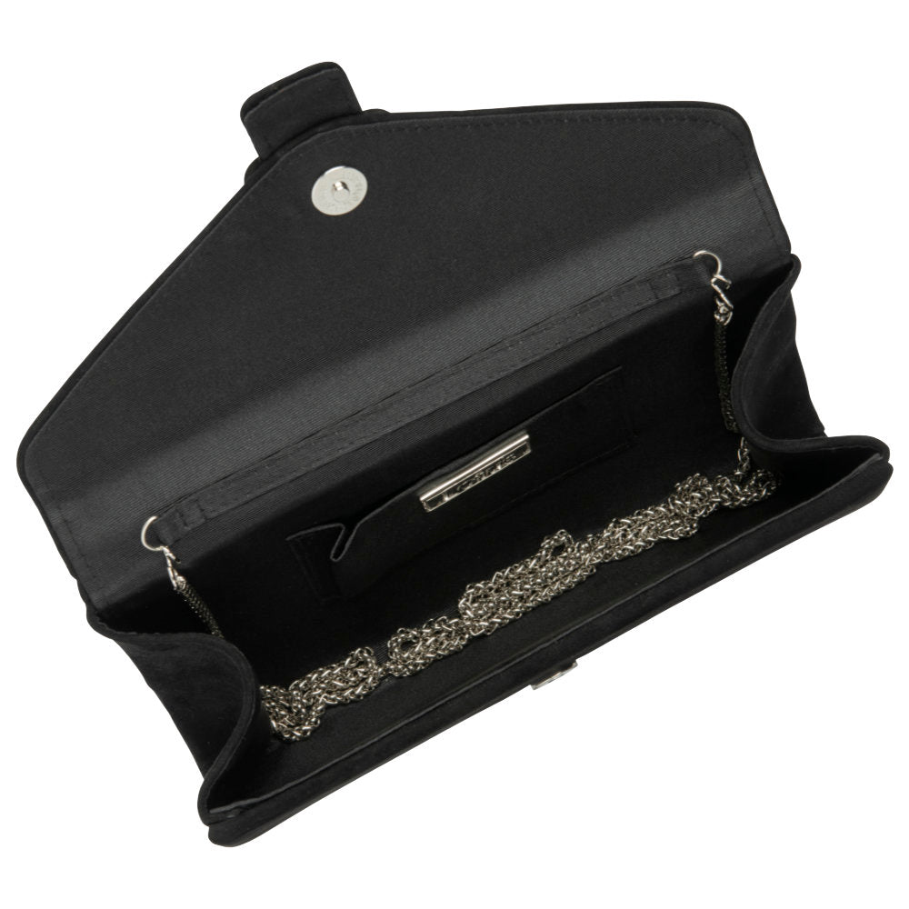 Lotus Aletta Black Suede Bag