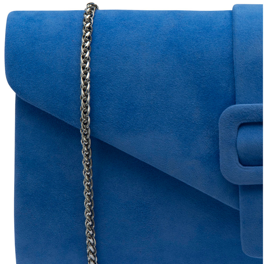 Lotus Aletta Bag - Cornflower Blue Suede - ULG085ES0
