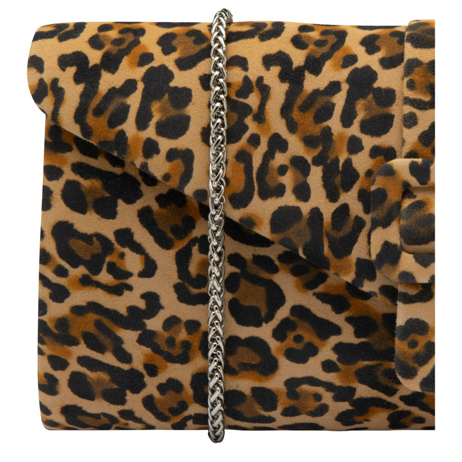 Lotus Aletta Leopard Suede Bag